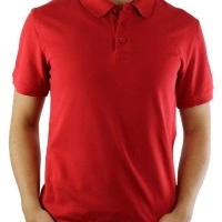 Armani Jeans Herren Polo-Shirts Rot | Restposten und Grosshandel